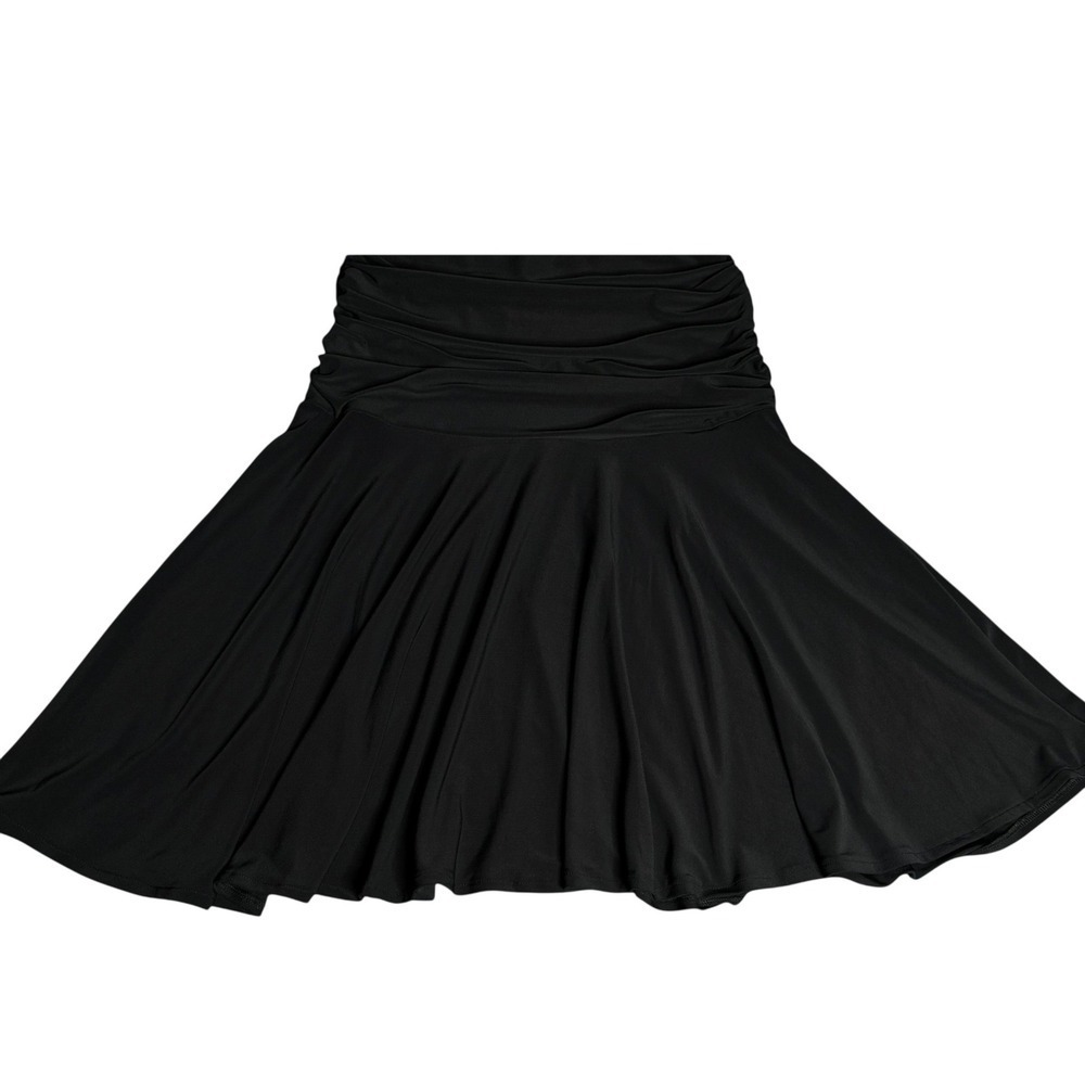 Y2K Black Ruched Multi-Way Convertible Skirt Tube Top Strapless Dress Mini